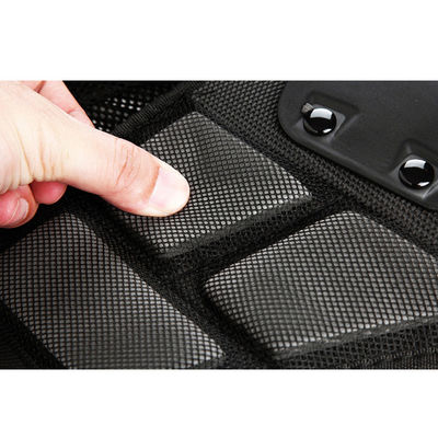 スポーツ用軽量乗用用用保護具 0.59KG 全黒/黒と赤