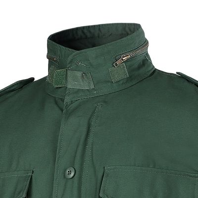 受け入れられるOEM/ODM ポリエステル/綿 オリーブグリーン 男性用ジャケット M65 屋外活動用 XS-XXL