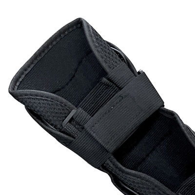 極限スポーツ用軽量ゴム製プロフェッショナル・膝蓋カバー 黒