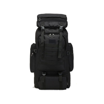 柔らかいハンドル 80L 防水 多機能カモフラージュ ハイキングバッグ