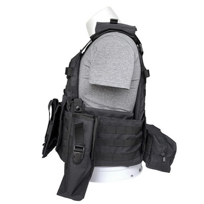 多機能保護ベスト モールシステムとS-2XLサイズで身体の安全のためのポケット