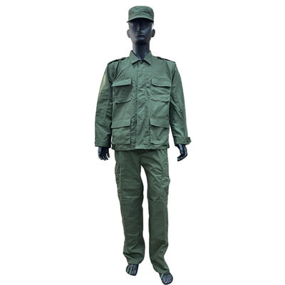 訓練用ポリエステル・コットンブレンドスーツ 透気性 耐着性 ACU BDU 制服
