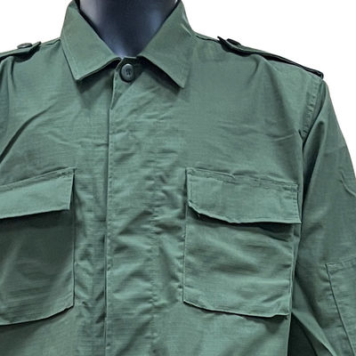 訓練用ポリエステル・コットンブレンドスーツ 透気性 耐着性 ACU BDU 制服