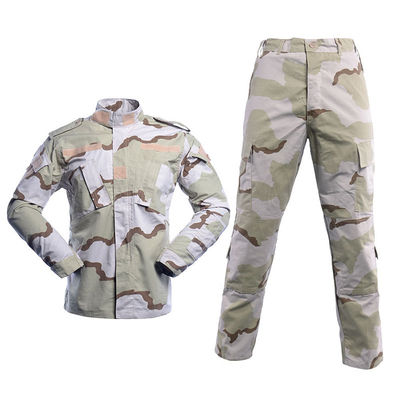 男性のアウトドア 長袖トレーニングスーツ CPスーツ 制服スーツ ACU 織物の重さ 1.1 KG/セット