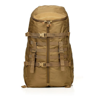 登山や屋外活動のための 65L 弧形肩帯のバックパック