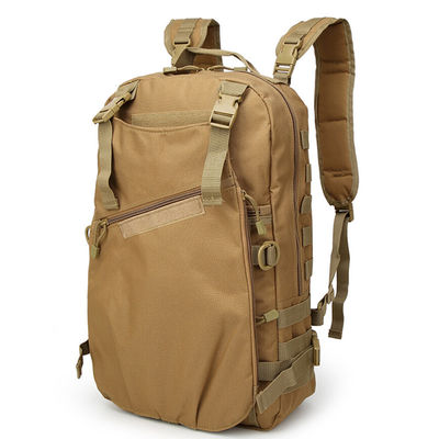 オックスフォード製の2つの圧縮帯付きの旅行キャンプ・登山 バックパック