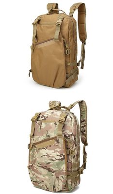 オックスフォード製の2つの圧縮帯付きの旅行キャンプ・登山 バックパック