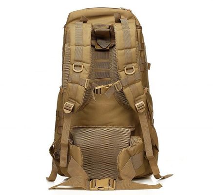 快適な生理学的な曲がりくねった背中 60L バックパック 旅行キャンプと特殊部隊