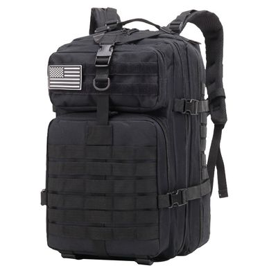 ロゴ受付 45L オックスフォード製 旅行者用 防水・防湿 バックパック