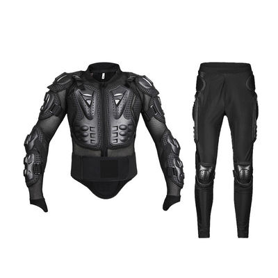 オーダーメイド ロゴ XXL 黒 オフロード用 バイク用 防護服