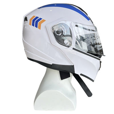LED付きの防落バイクヘルメット 運転中に頭を保護する