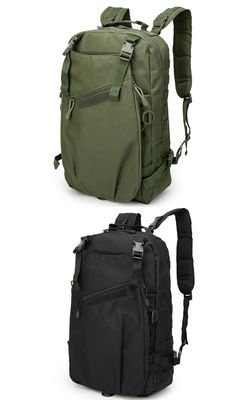 600D ポリエステル インテリア 45L 防水 バックパック アウトドアスポーツ オーダーメイド