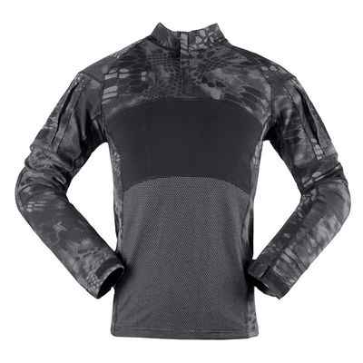 ユニセックス ポリエステル/綿 ホット アウトドア スポーツ フロッグ 訓練服用 制服Tシャツ