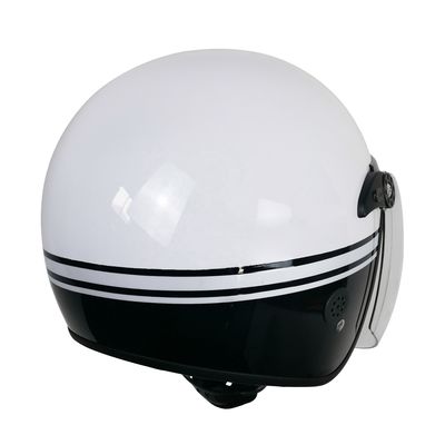 ABSシェル素材 半開かれた顔 ヘルメット CE DOT ECE