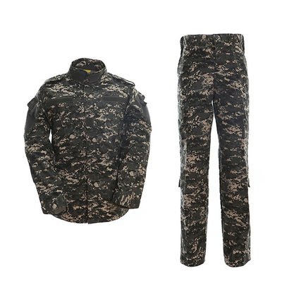 ACU 男性 カモフラージュ 制服 露天 ウォーキング ワーク トレーニング パンツ 長袖シャツ パンツ