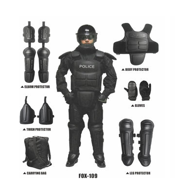 FOX-109 警備警察 韓国 反暴動スーツ アルミプレート