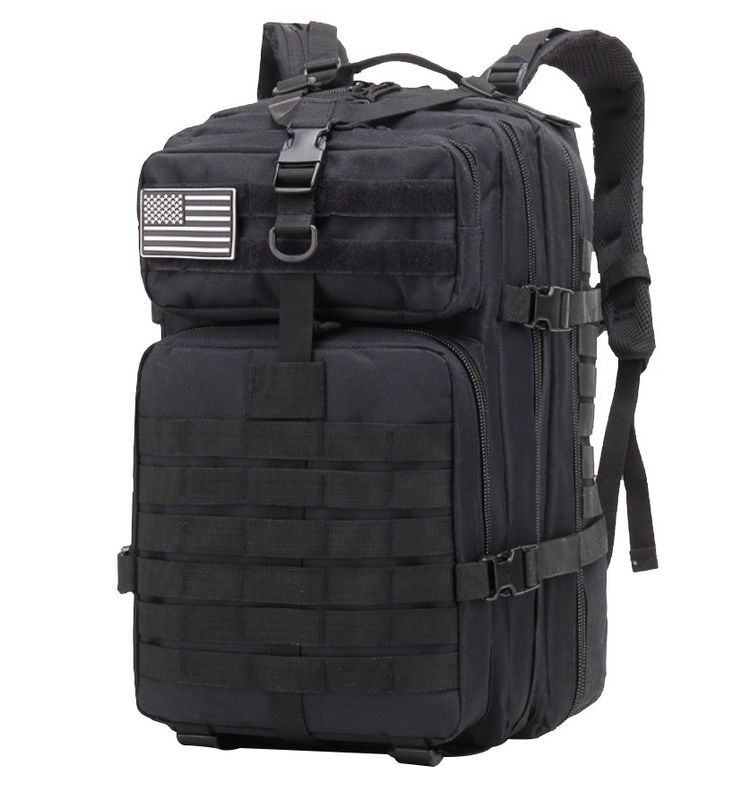 45L リュックパック 大容量 MOLLE システムとアウトドアアドベンチャーパッケージのためのソフトハンドル