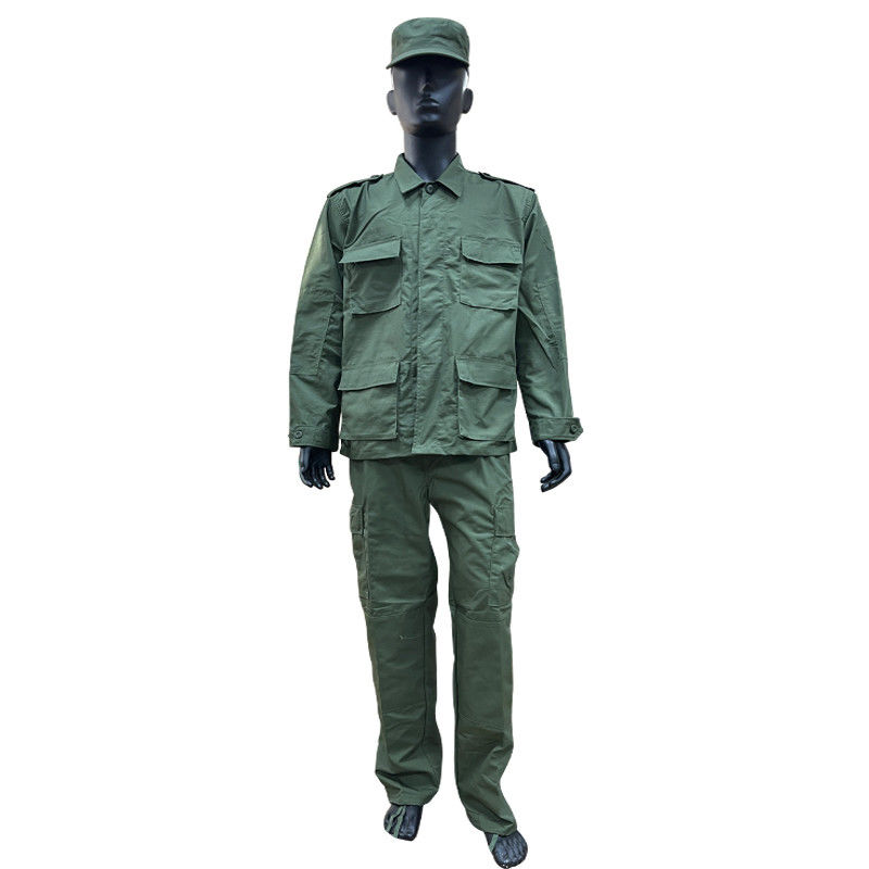 訓練用ポリエステル・コットンブレンドスーツ 透気性 耐着性 ACU BDU 制服