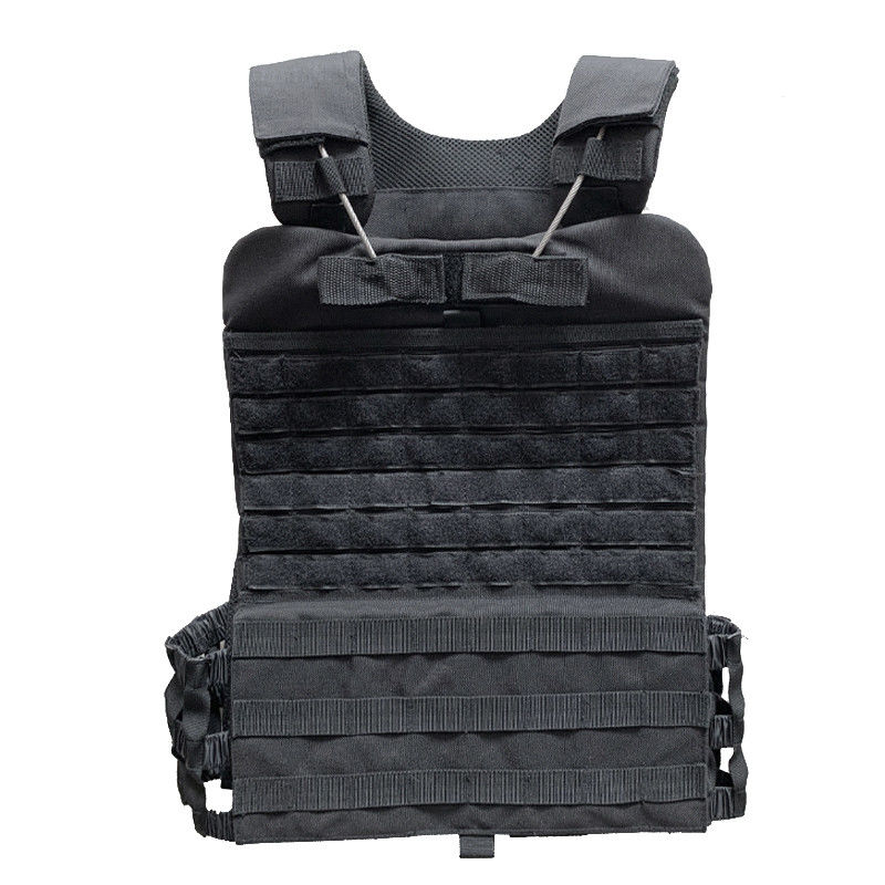 黒色 S-XXL 速解システム付き 運動用トレーニングベスト