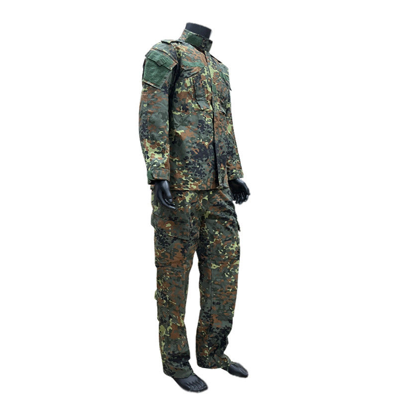 デジタルプリント ポリエステル/綿 訓練制服 屋外スポーツ用のコートとパンツ