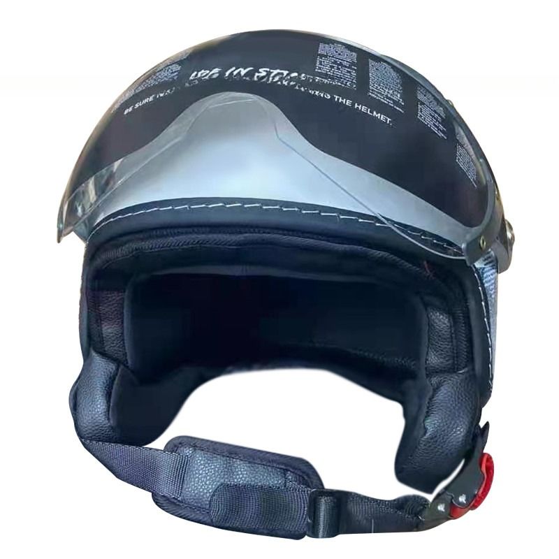 LED付き/無用で運転するためのABSホワイトバイクヘルメット