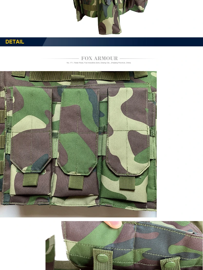 MTV08 カモフラージュ 呼吸可能な戦術ベスト モールシステム 4